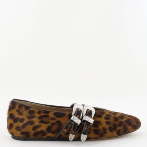 Le Monde Beryl ballerina's Claudia CLM-PON-LEO leopard