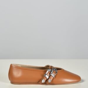 Le Monde Beryl ballerinas Claudia BCS-LEA-CAM camel