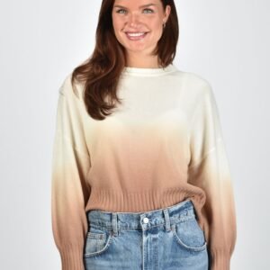 Les Tricots de Lea trui Mava 37545 camel