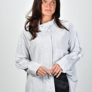 Margaux Lonnberg blouse Finlay blue stripes