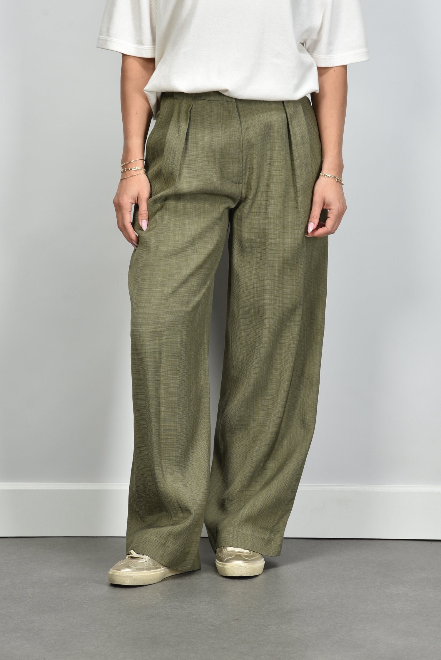 Margaux Lonnberg broek Argo kaki 1 Margaux Lonnberg broek Argo kaki
