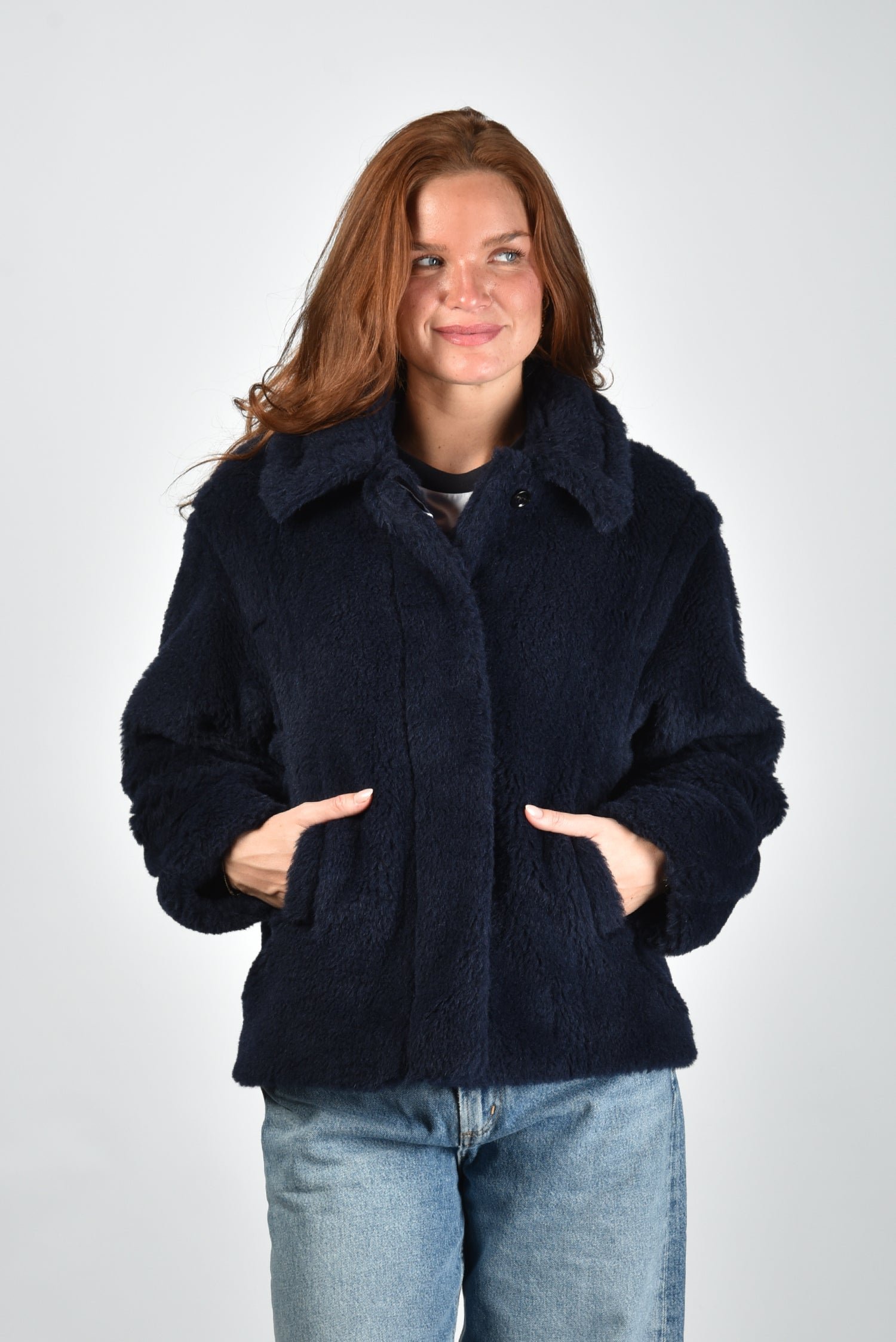 Max Mara jas Fuggito 005 ultramarine 1 Max Mara jas Fuggito 005 ultramarine