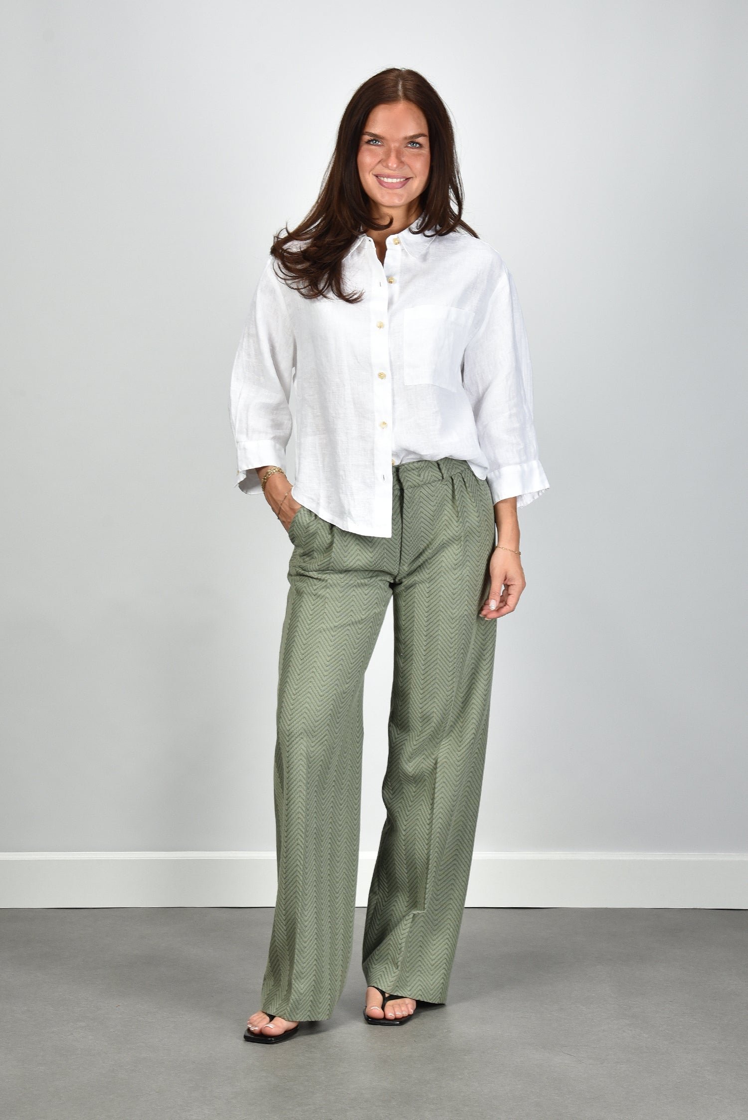 Missoni broek DC26SI00-BR0122 agave green 1 Missoni broek DC26SI00-BR0122 agave green