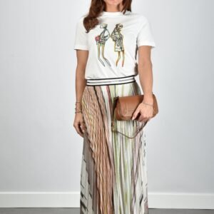 Missoni rok DS26SH10-BK01GP green/brown tones