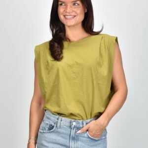 N-AEVY t-shirt Vela olive