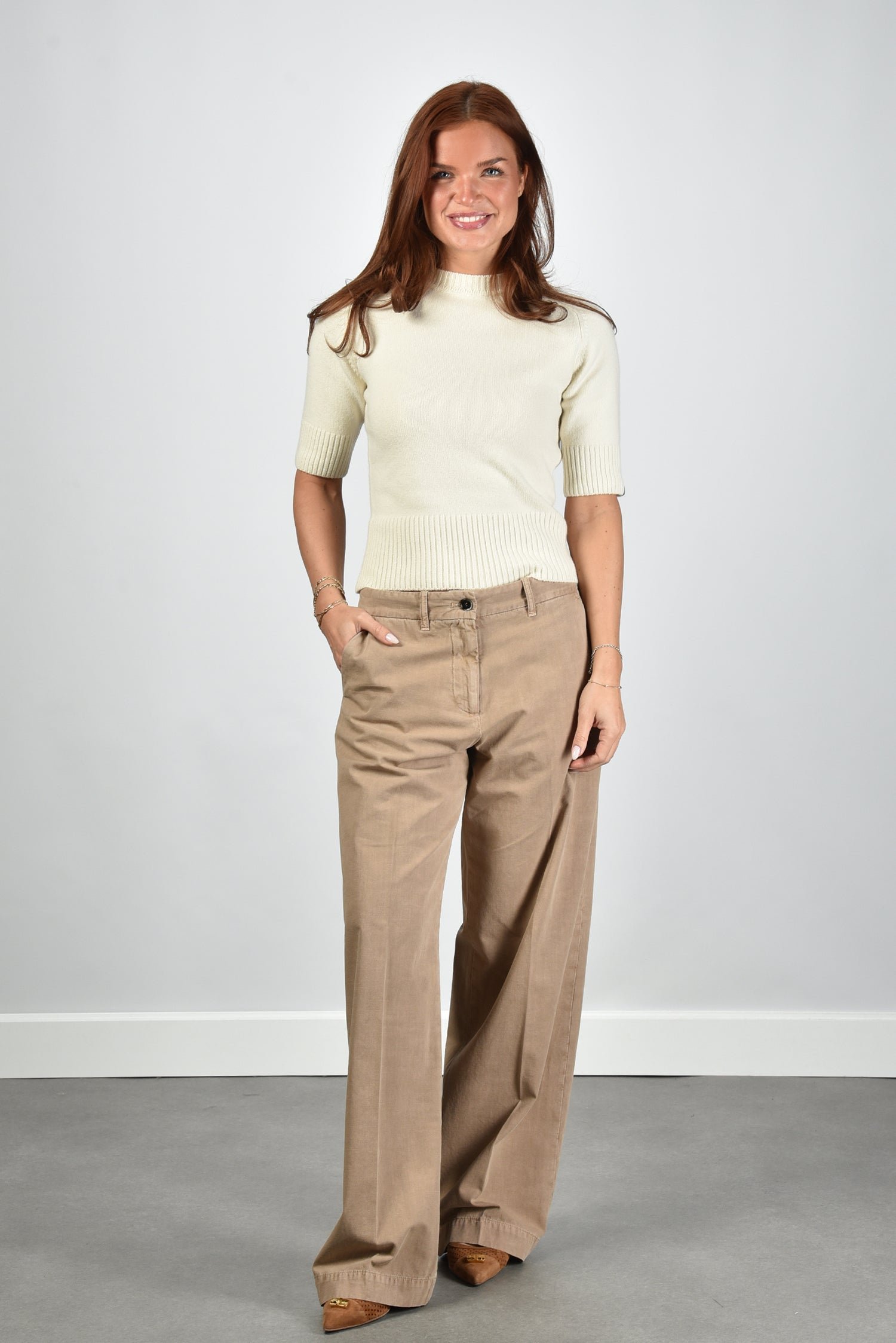 Nine In The Morning broek Fiamma 9SS26-FMM18 codra 1 Nine In The Morning broek Fiamma 9SS26-FMM18 codra
