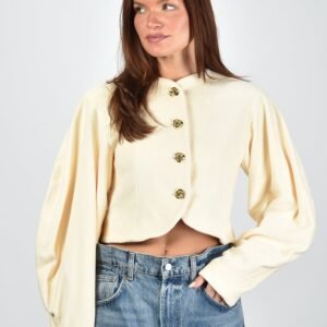Sage & Ivy jack Lena badstof butter yellow