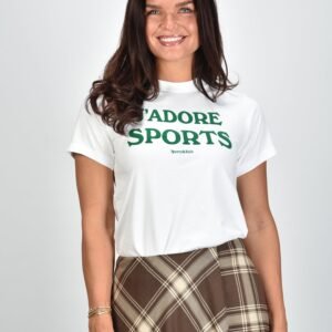Sporty & Rich t-shirt Jadore Baby TO12273702WH01 white kelly