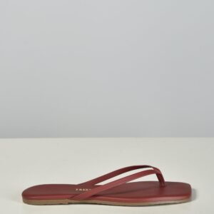 TKEES slippers Square Toe Lily SQLIL-15 burgundy