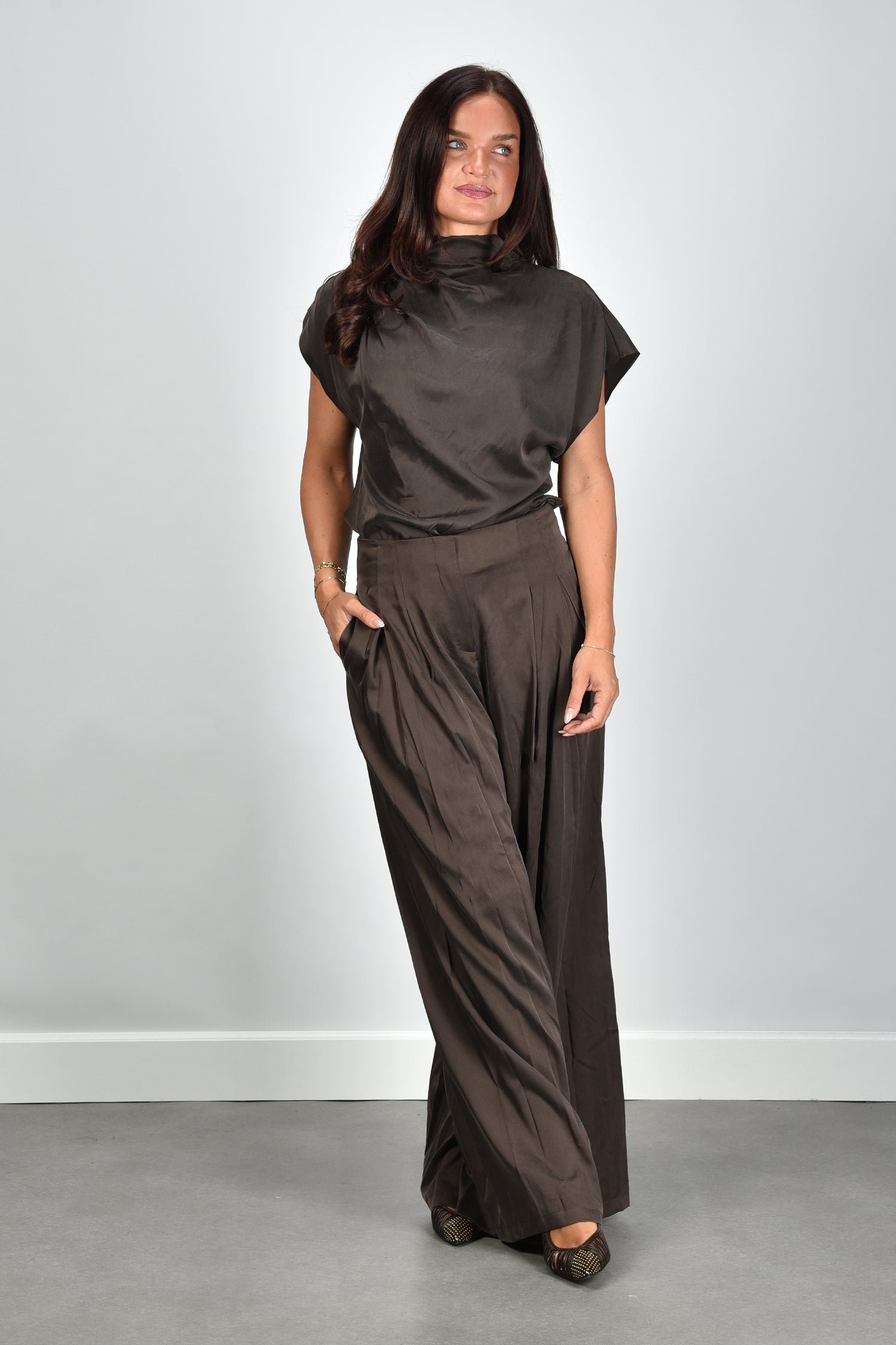 TWP broek Drew 21648-W639 delicioso 2 TWP broek Drew 21648-W639 delicioso - Afbeelding 2