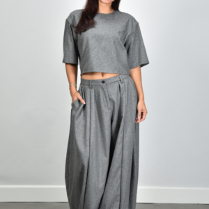 The Latest broek E-Dilan TLWE3126W0234ABTP light grey