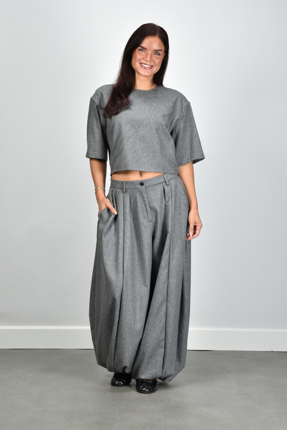The Latest broek E-Dilan TLWE3126W0234ABTP light grey 1 The Latest broek E-Dilan TLWE3126W0234ABTP light grey