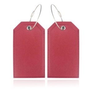 Bagagelabel Roze - Set van 2 stuks