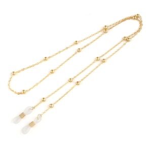Cilla Jewels goudkleurige Zonnebrilkoord met balletjes voor Dames