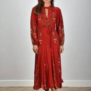 Farm Rio jurk 345755 berry garden red