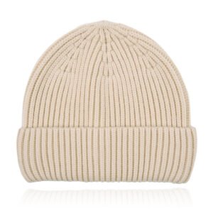 LGT JWLS Creme Beanie Muts voor Dames Medium Pasvorm