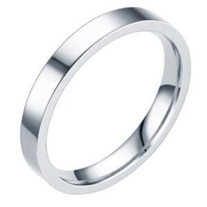 LGT Jewels smalle stalen ring Zilverkleurig 3mm-19mm