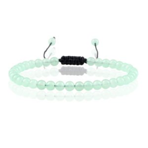 Memphis Fire Armband Natuursteen Kralen - Green Agate
