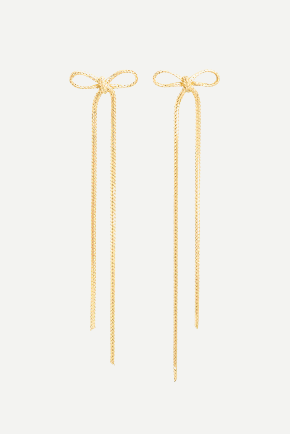 oorbellen Strikjes Medium EBF006 gold plated 1 oorbellen Strikjes Medium EBF006 gold plated
