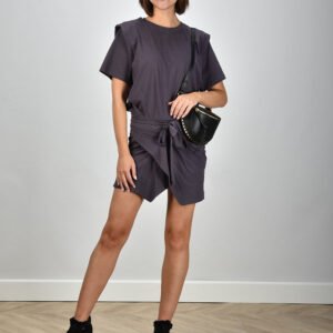 Isabel Marant rok Berenice JU0198FD-A1N41I dark plum