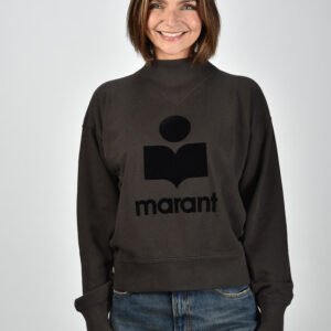 Marant Etoile trui Moby SW0003FA-A1M07E faded black
